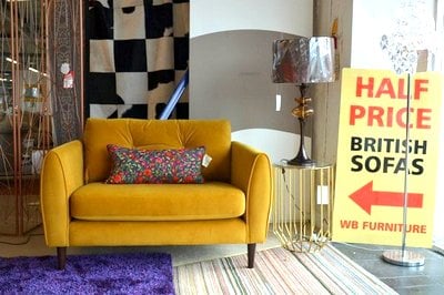 Discount clearance sofas from our warehouse in Lancashire