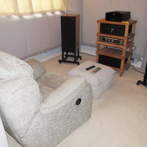 photo of Alex's new Parker Knoll Recliner Chair in Hereford