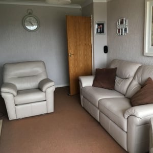 New G Plan Leather Suite in Oswaldtwistle
