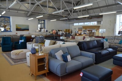 discount sofa showroom