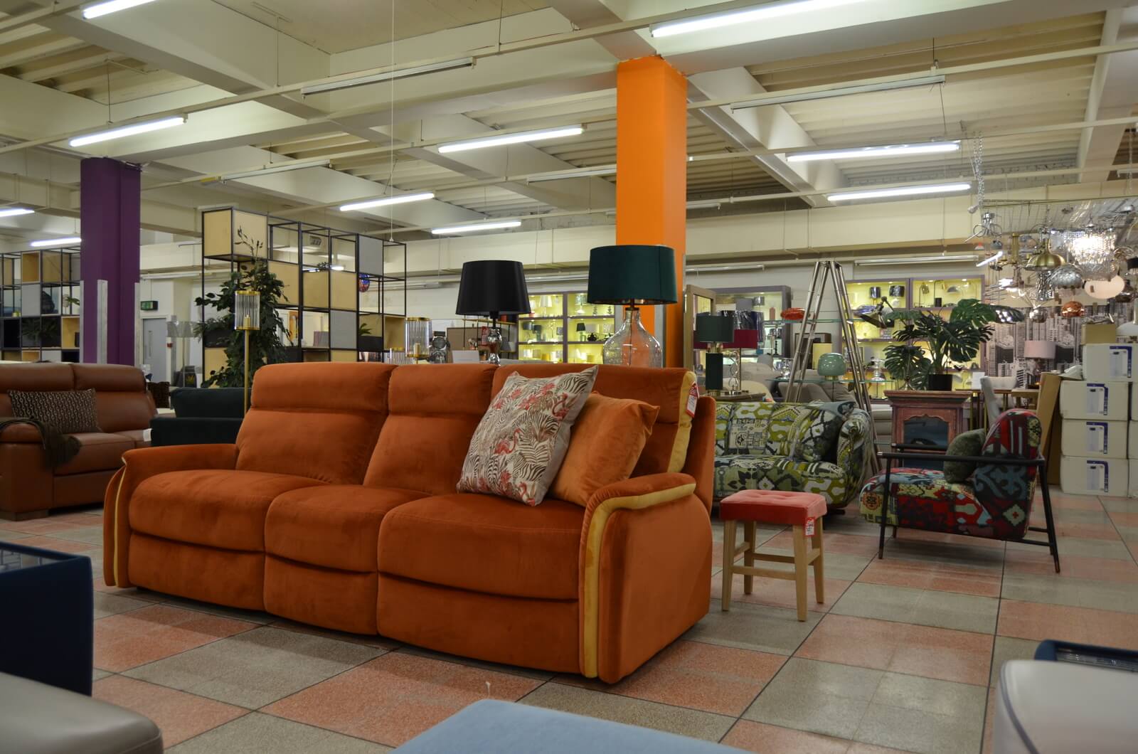 ex display sofas at discount prices in WB Interiors Lancashire