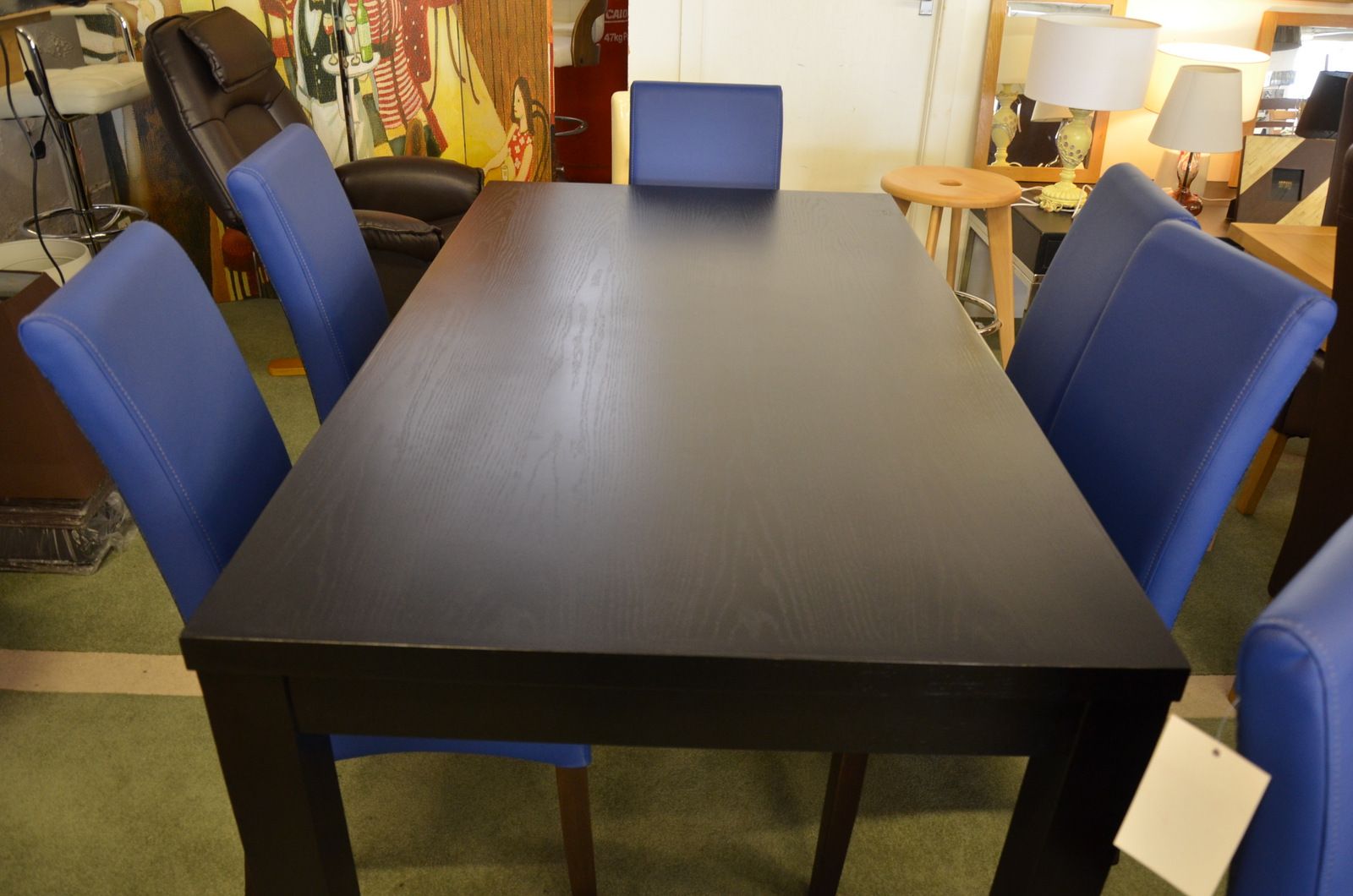 Black Ash Dining Table