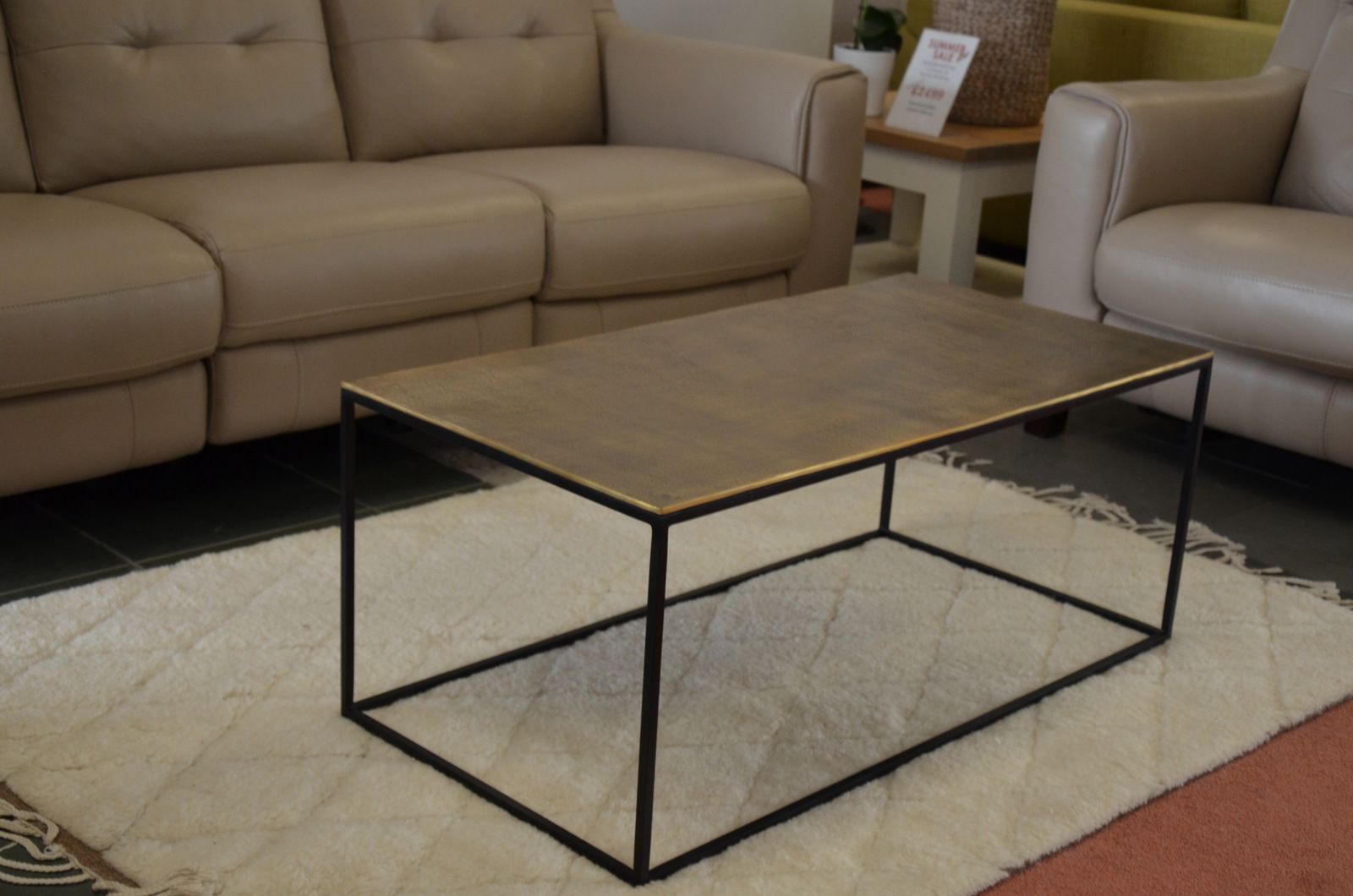 Brass Topped Coffee Table Famous Uk Designer Coffee table is a most wanted item in the living room, it can make your living room fulfill.