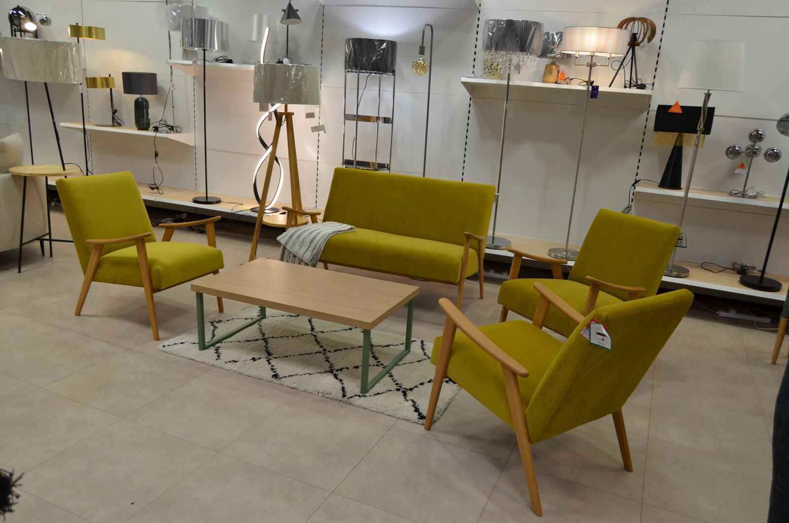Made two shop seater sofa