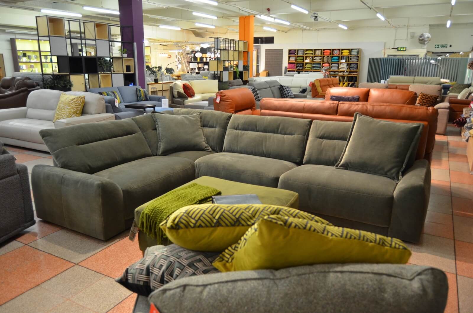 Green furniture outlet sale