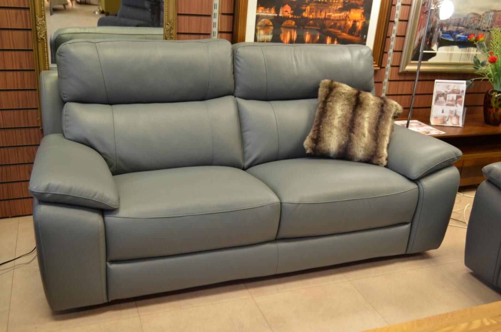Lorenzo store leather sofa