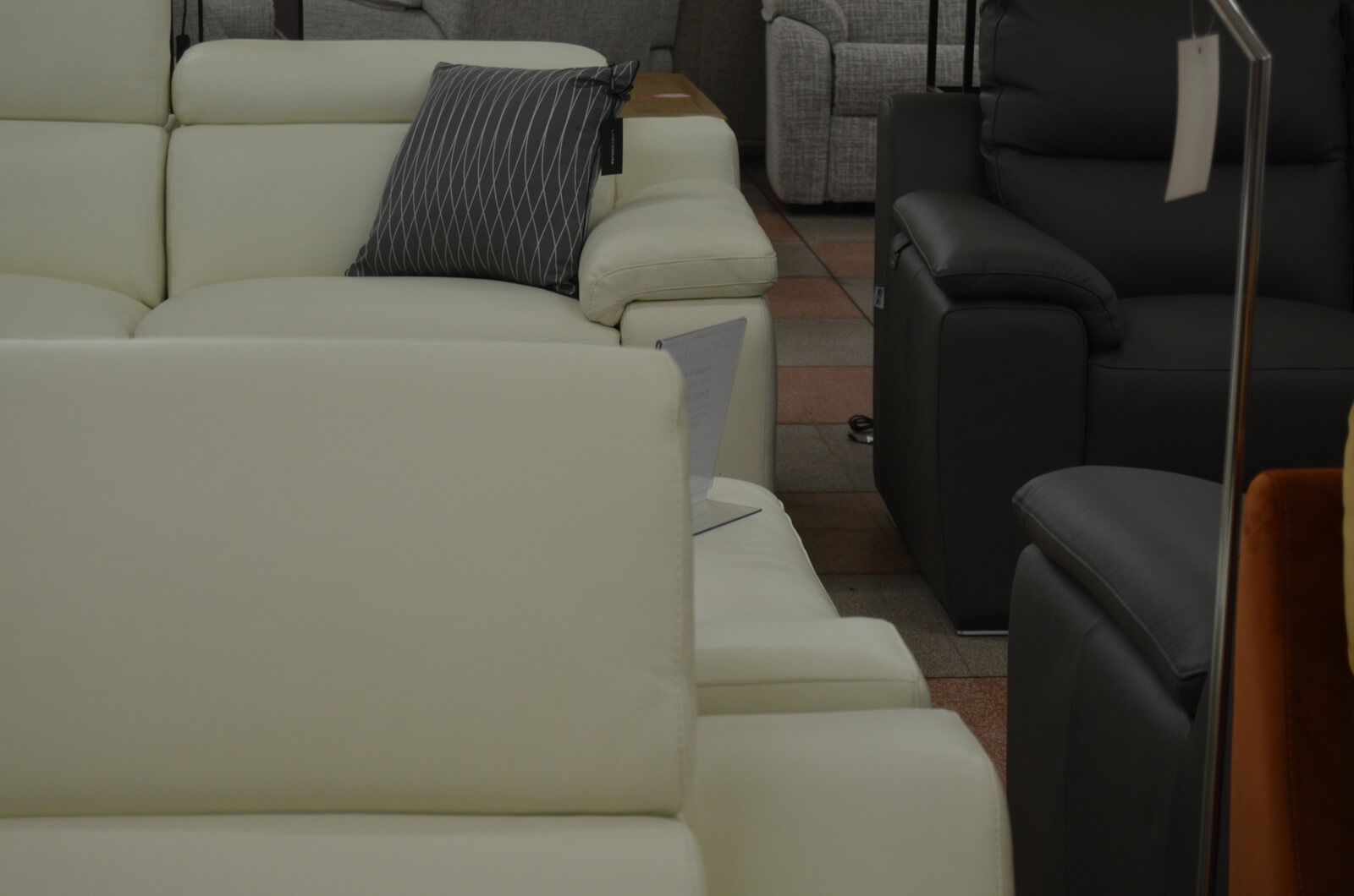 Leather sofa designs online with price