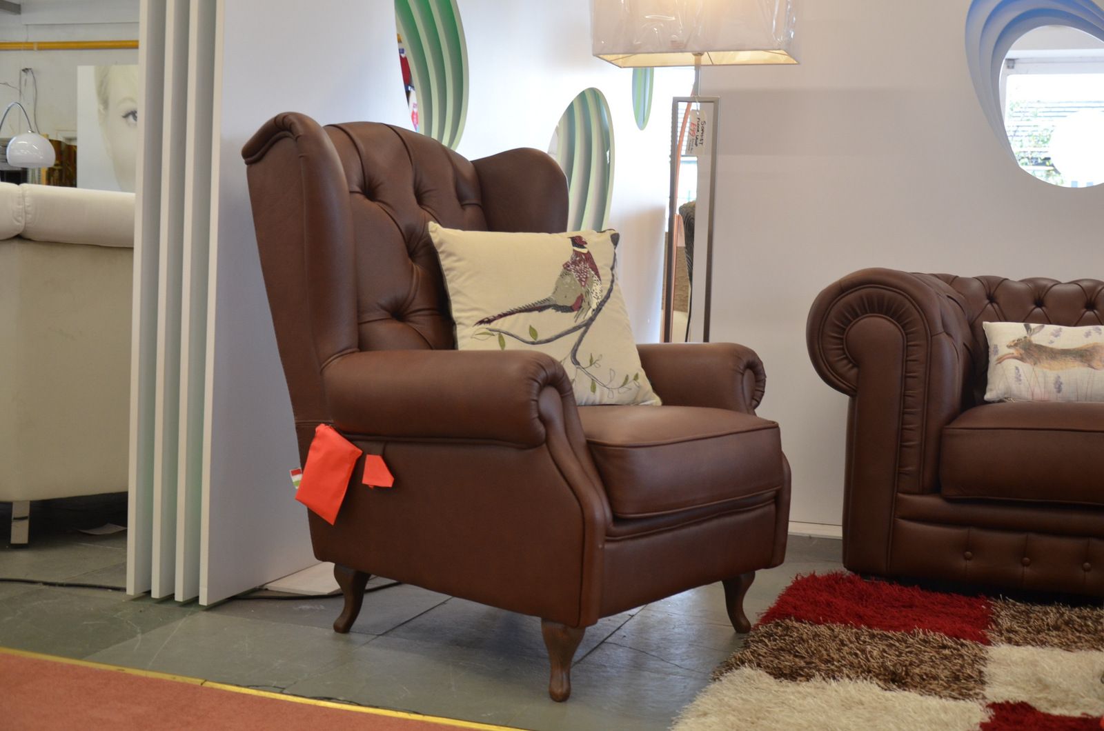 DOMINIO Large Suite of Chesterfield Two and Three Sofas and
