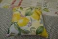 Lemon Garden Cushions Pair of 2  Cushions with Fillings