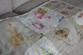 French Animals Quilt Mixed Pattern Patchwork Handmade Bedspread or Throw