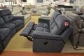 Burford fabric recliner sofas suite British brand half price ex display sofas G Plan
