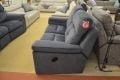 Burford fabric recliner sofas suite British brand half price ex display sofas G Plan
