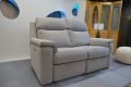 G Plan Ellis Small Power Recliner Sofa with Lumbar Support and Adjustable Headrests ex display sofas clearance outlet shop Manchester