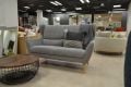 designer fabric sofas wingback settee high quality sofas showroom Chorley