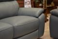 Discount Sofas Italian leather 3 seater couch clearance outlet Chorley