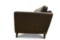 Holly chaise sofa in brown leather ex display clearance outlet shop fast delivery sofas The Lounge Co 