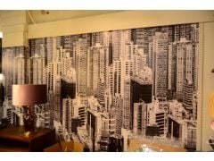 Adhesive Wall Panel Poster New York Skyline Photographic Print Ammi by GoodHome