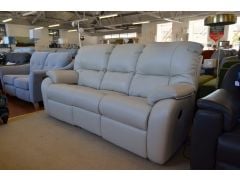 G Plan Mistral 3 Seater Sofa Leather sofas Power Recliner half price discount sofa warehouse ex-display ex display G Plan outlet Chorley