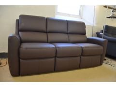 Hamilton brown leather sofa ex display sofas outlet Lancashire