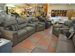 Italian leather sofas furniture warehouse outlet shop near Preston