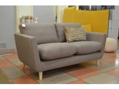 Rise Medium Sofa in Erin Grey Fabric Ex Display Sofas from Famous UK Brands
