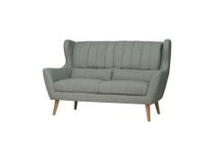 LENA Wingback Sofa in Bouclé Fabric Medium Size TO ORDER
