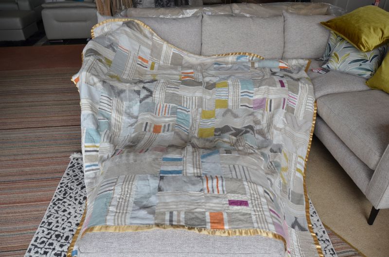 modern quilts designer textiles handmade in  Clitheroe Lancashire