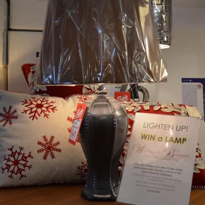LIGHTEN UP! Win a lamp in our Christmas Giveaway!