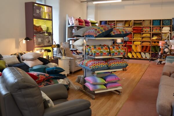 clearance outlet for homewares and colourful cushions at Worthington Brougham Furniture Ltd