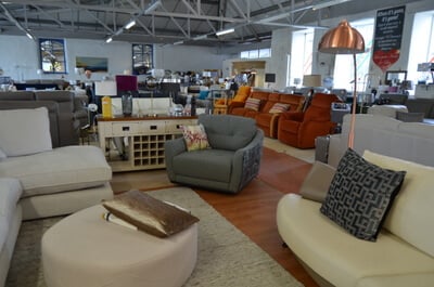 prototype and brand new overstock sofas at discount prices