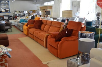 colourful discount sofas near Bury